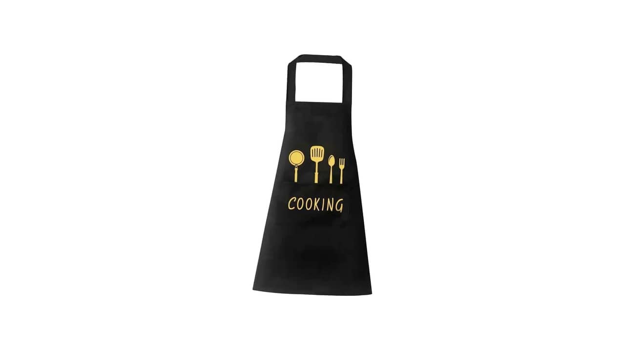 Melhor Avental de Cozinha: Impermeável com Bolsos e Ajustável