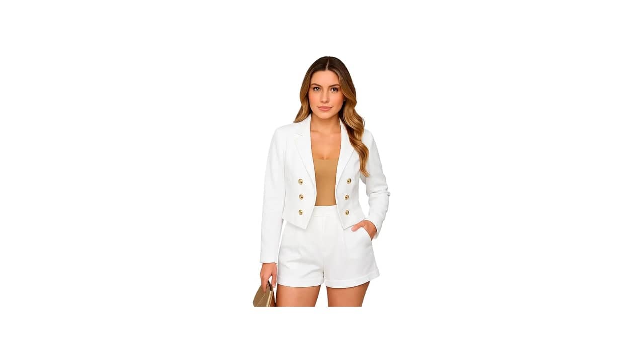 Melhor Blazer Feminino: Elegância em Versões Cropped e Clássicas