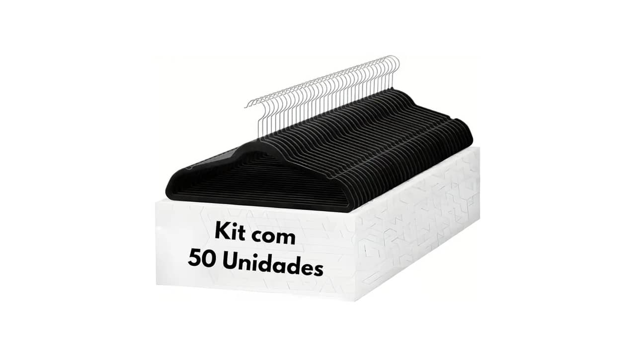 Melhor Cabide de Veludo: As 10 Opções Mais Antideslizantes