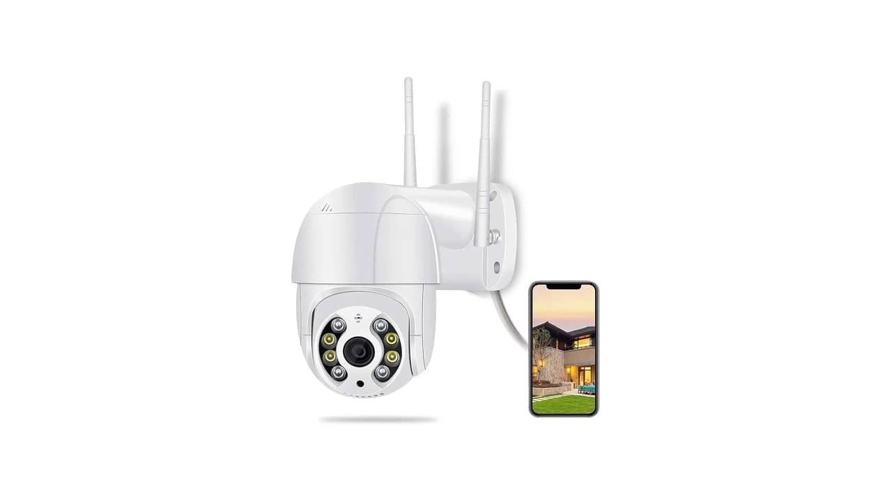 Melhor Câmera Wifi 360 Externa: Visão Noturna e Água Resistente