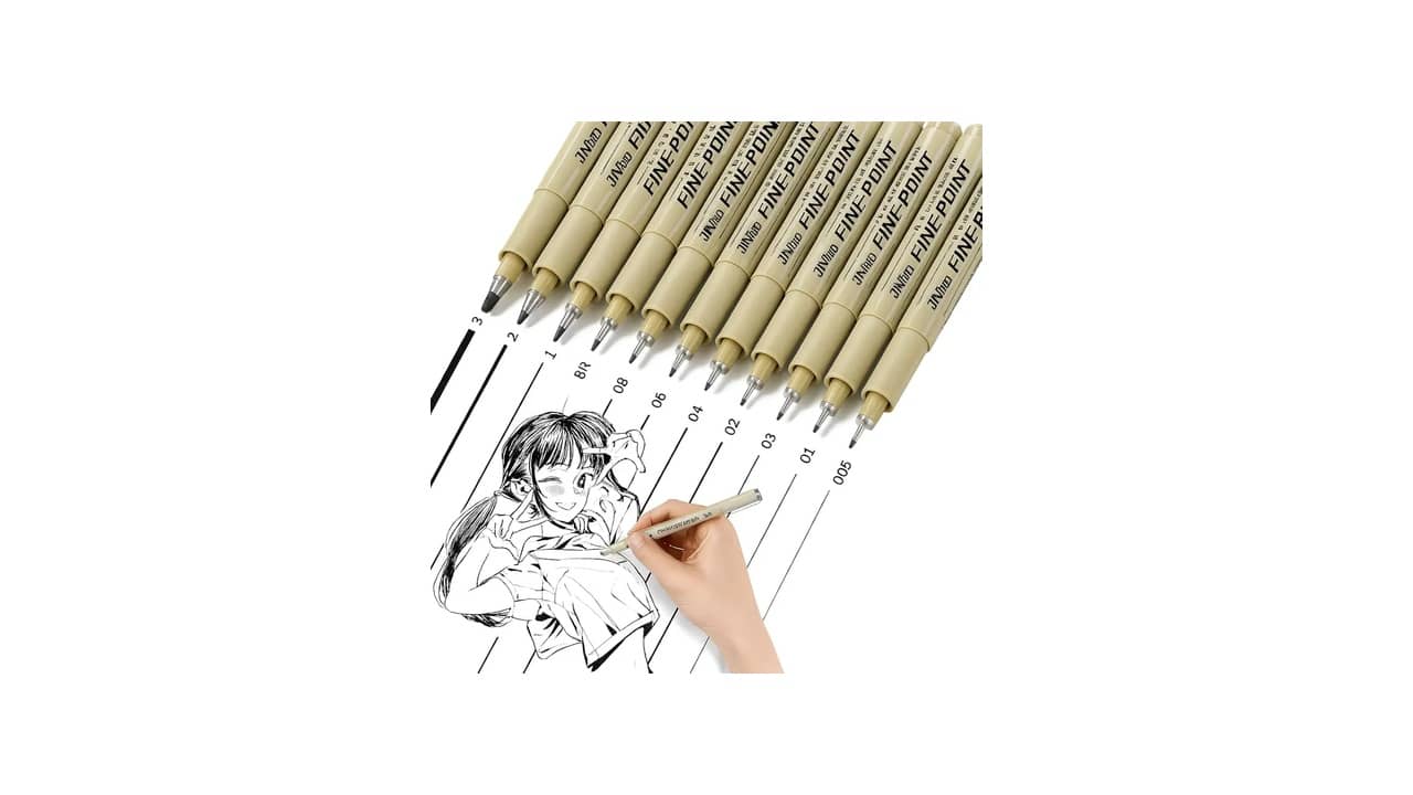 Melhor Caneta Nanquim: Top 10 para Desenho e Ilustração
