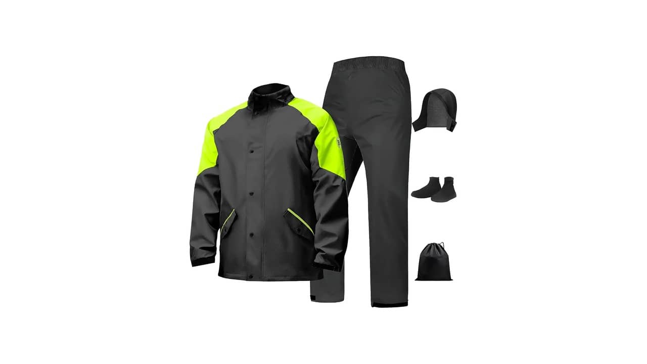 Melhor Capa de Chuva para Motociclista: Alta Visibilidade e Proteção Completa