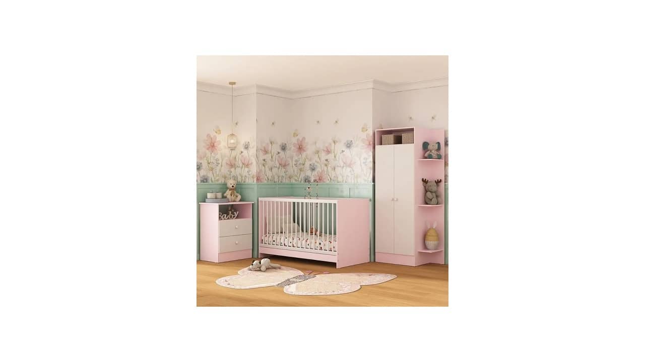 Melhor Jogo de Quarto de Bebê: Design Moderno e Espaço Eficiente