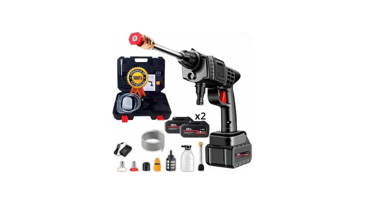Melhor Lavadora de Alta Pressão a Bateria: 10 Recomendações de Alta Potência
