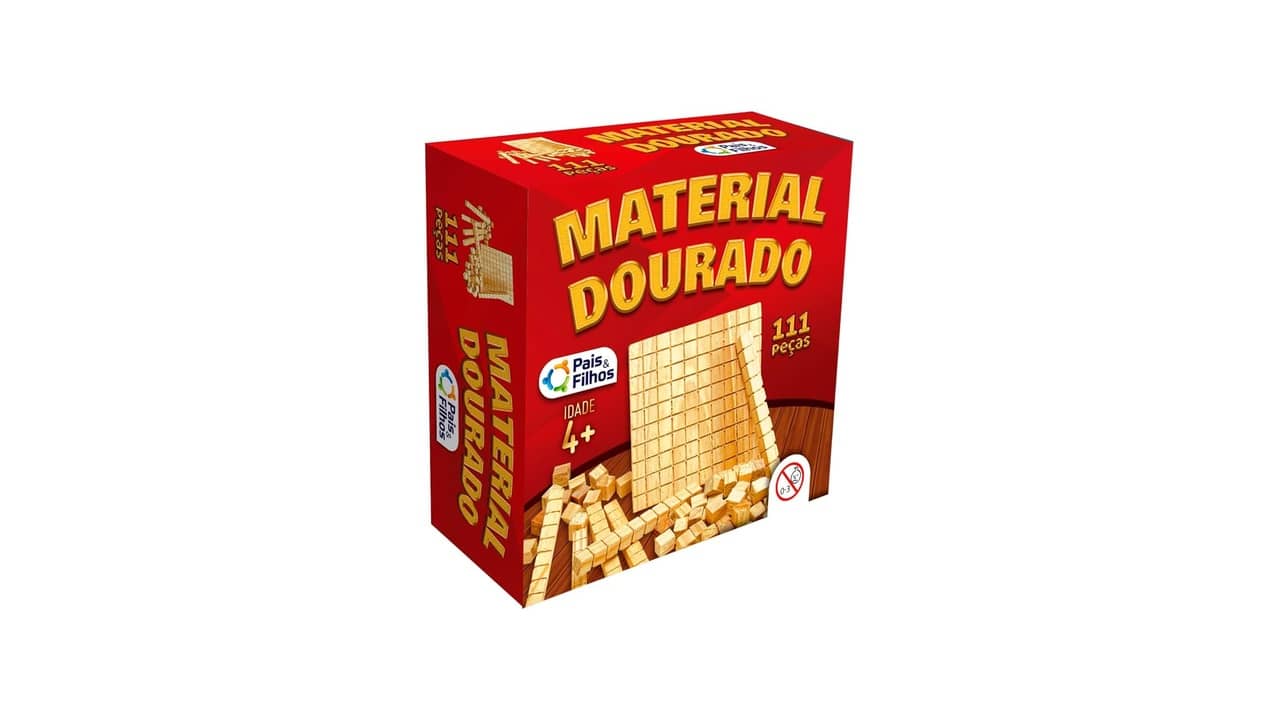 Melhor Material Dourado: As 10 Opções Mais Educacionais e Duráveis