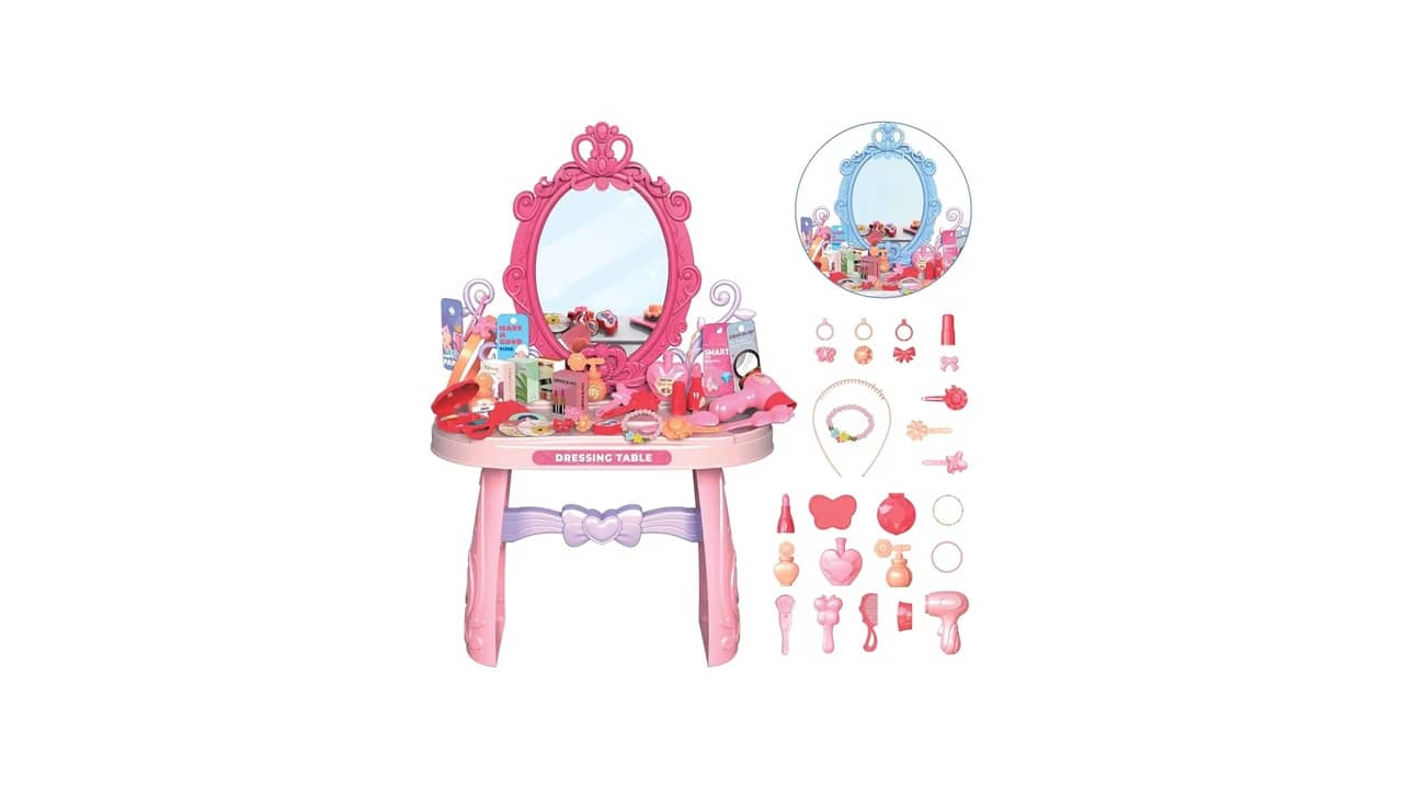 Melhor Penteadeira Infantil: 10 Opções para Princesas Adoráveis