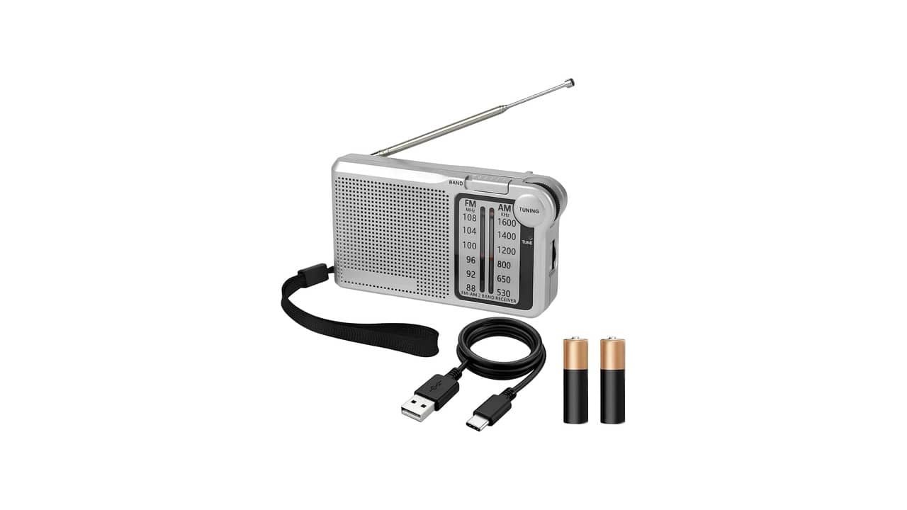 Melhor Rádio Portátil com Bluetooth e Recarga USB