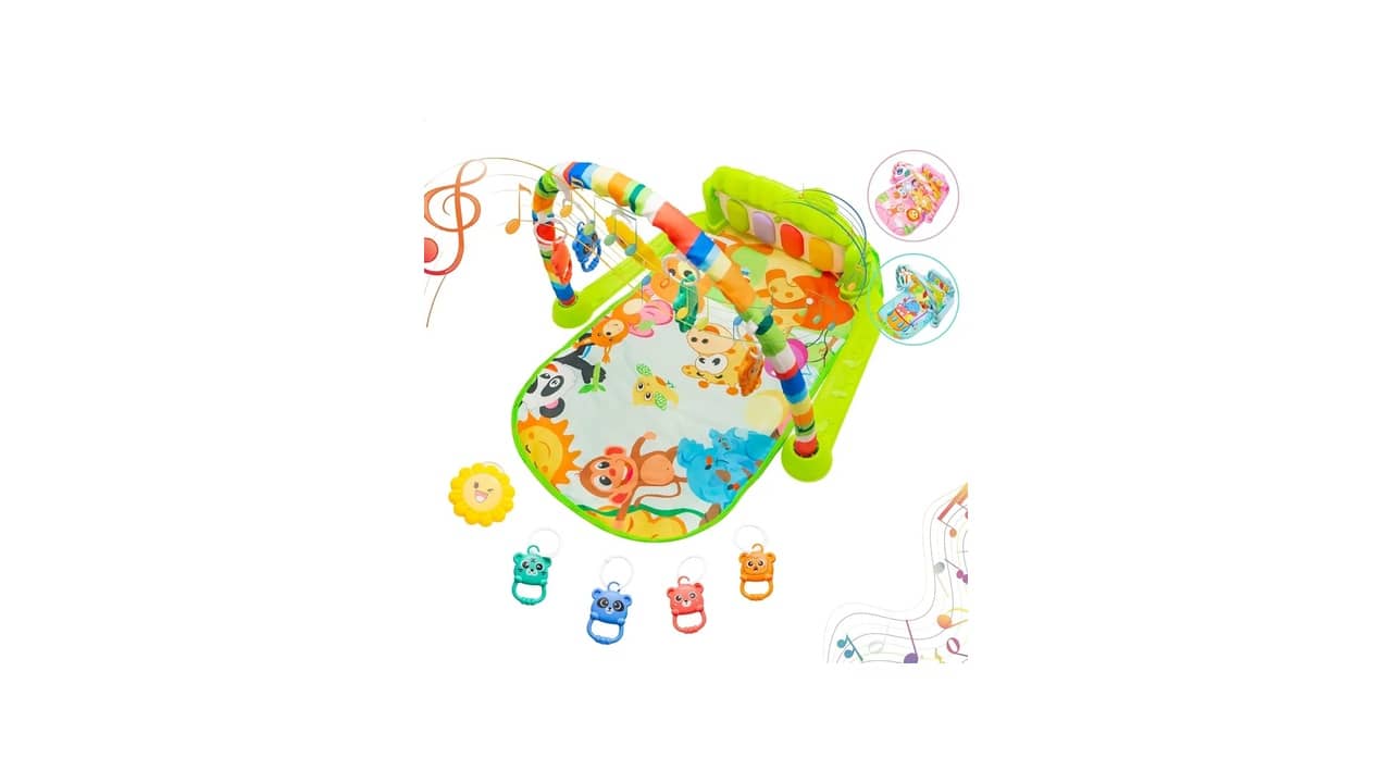 Melhor Tapete de Atividade para Bebê: Desenho Interativo e Piano Musical