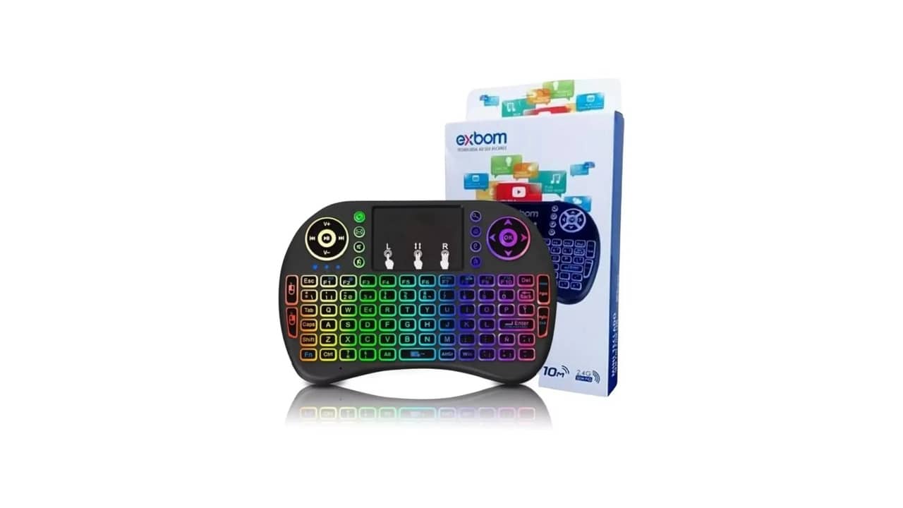 Melhor Teclado para Smart TV: Análise de 10 Modelos Iluminados e Com Touchpad