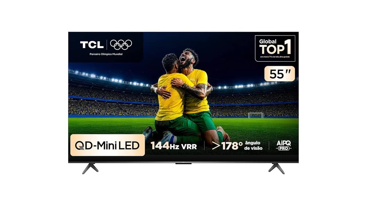Melhor TV 55 Polegadas TCL: QLED 4K, Mini LED e Tecnologias Avançadas