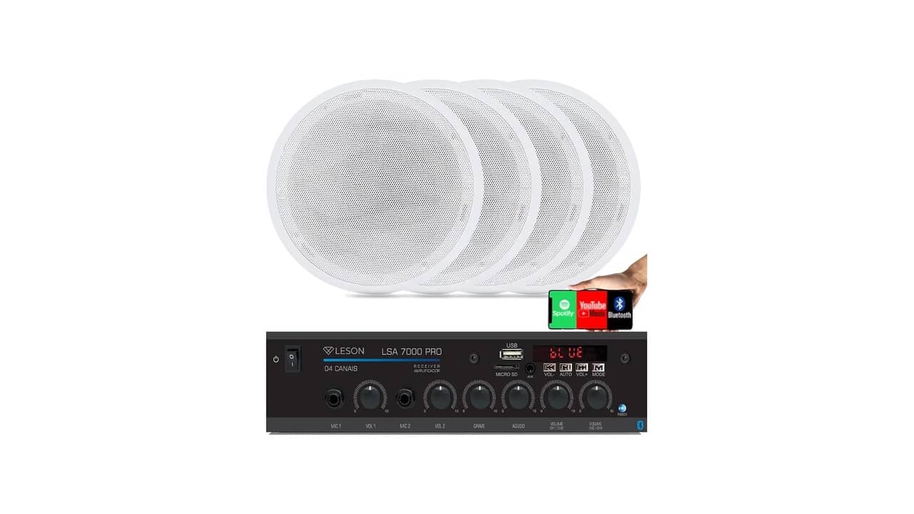 Qual a Melhor Caixa de Som para Embutir no Gesso? Análise Completa
