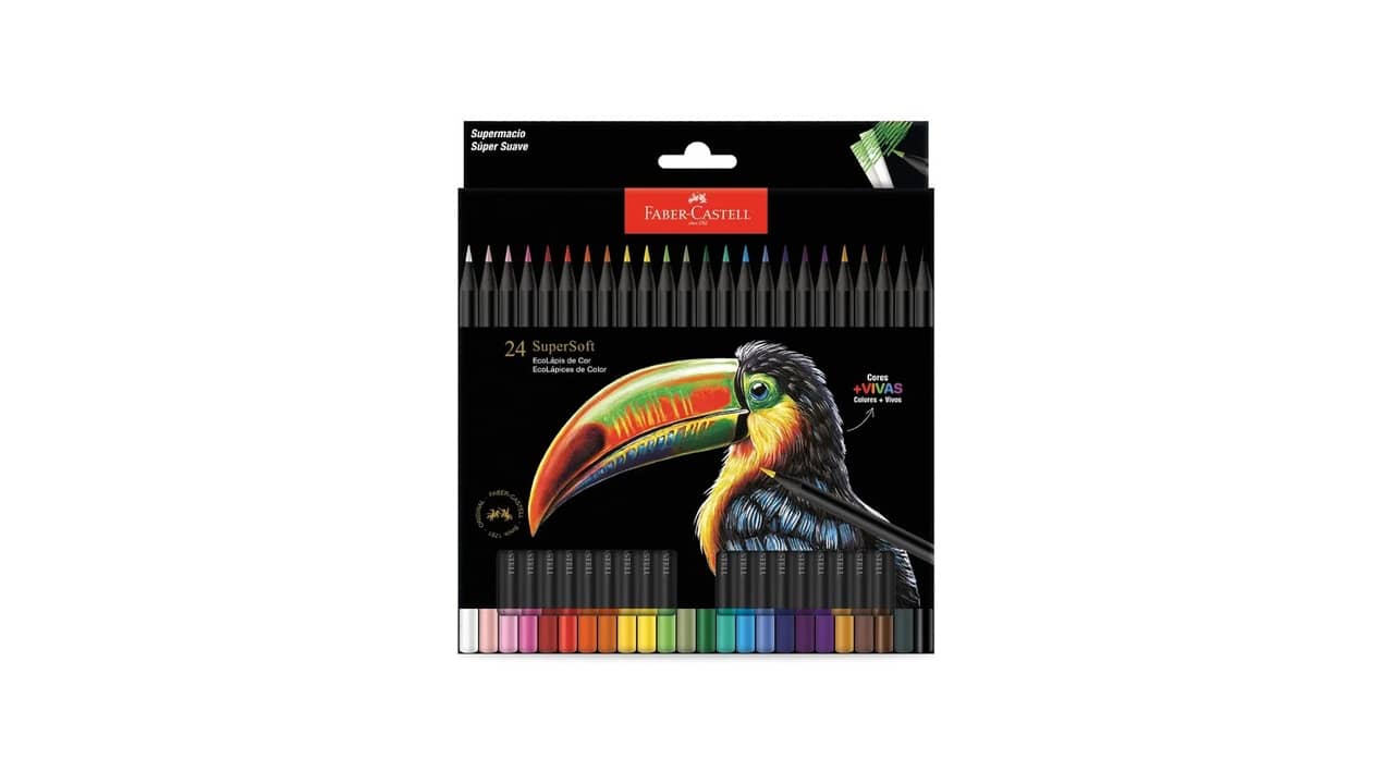 Qual é o Melhor Lápis de Cor? Supersoft e Multicor para Desenhos Perfeitos