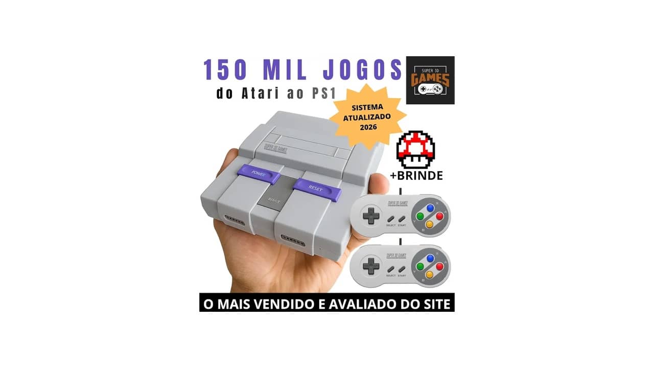 Qual Melhor Videogame? Top 10 Portáteis e Retrô para Você