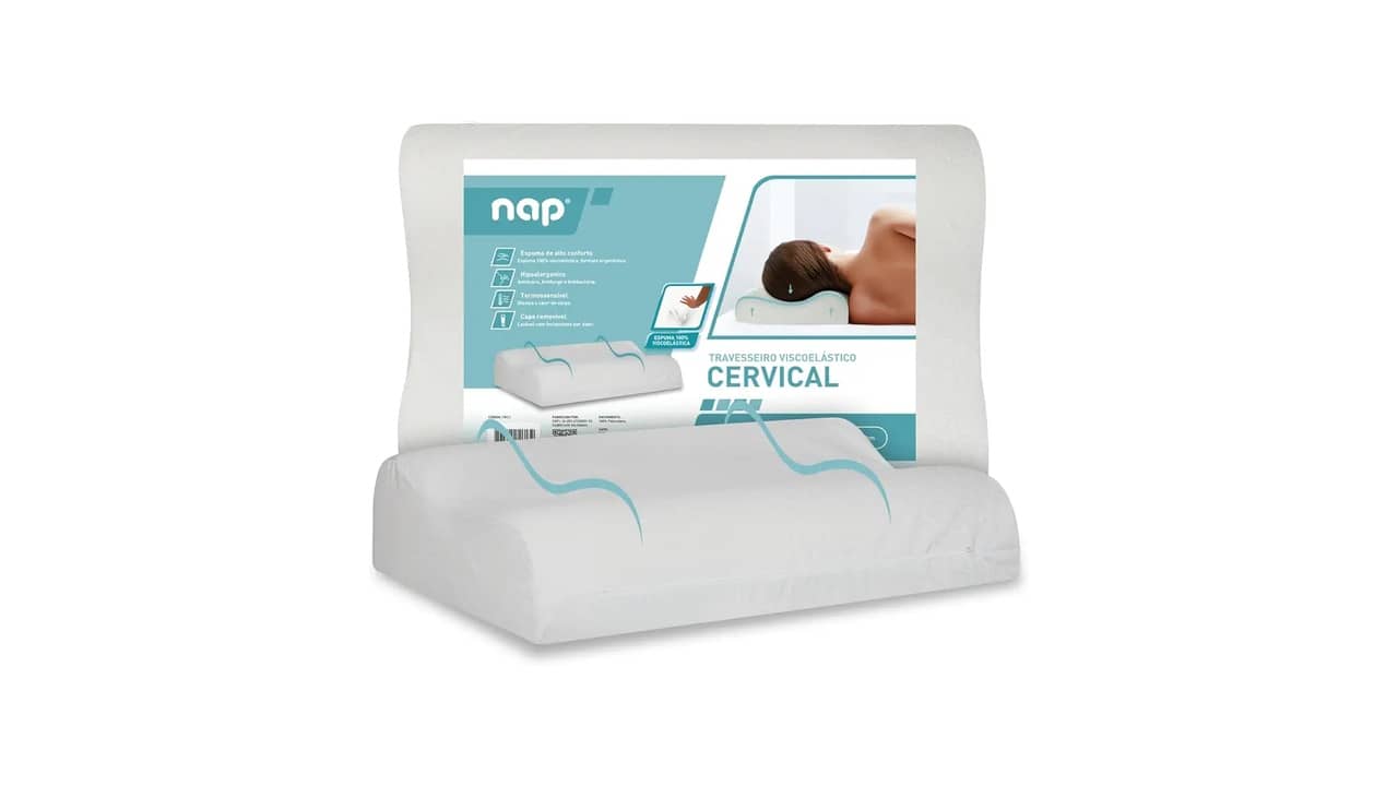 Qual o Melhor Travesseiro Cervical? Viscoelástico vs Carvão Ativado